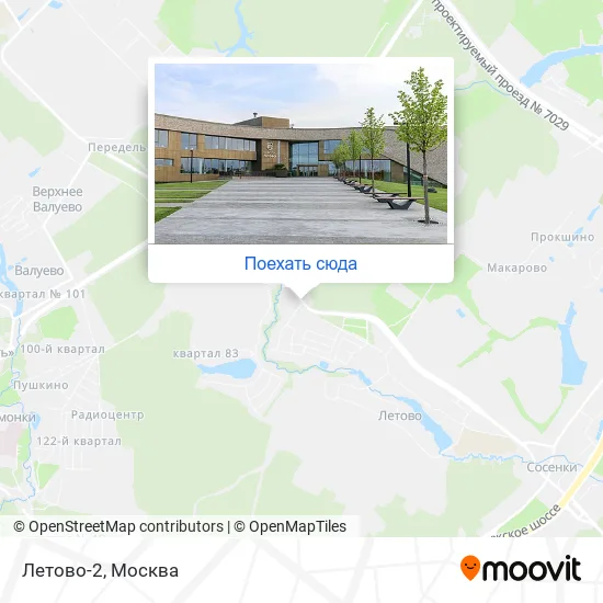 Карта Летово-2