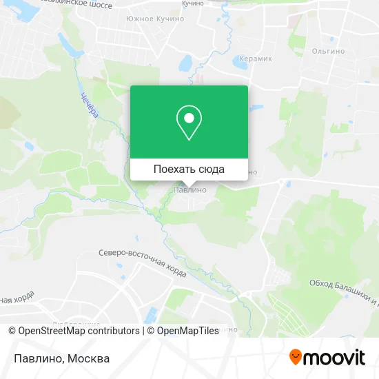 Карта Павлино