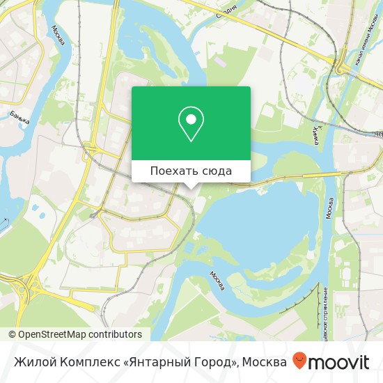 Карта Жилой Комплекс «Янтарный Город»
