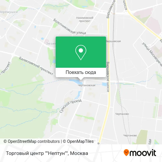 Карта Торговый центр ""Нептун""