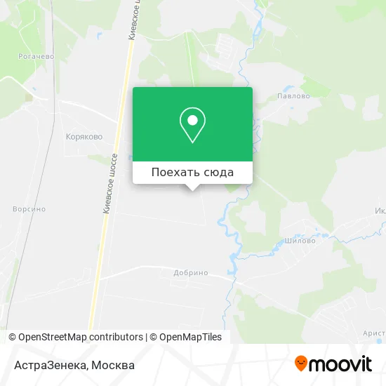 Карта АстраЗенека