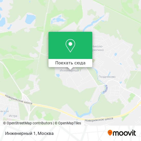Карта Инженерный 1