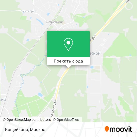 Карта Кощейково