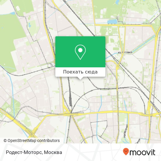 Карта Родест-Моторс