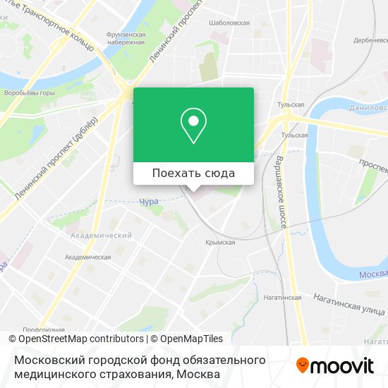 Карта Московский городской фонд обязательного медицинского страхования