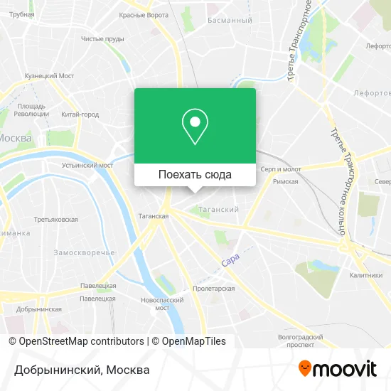 Карта Добрынинский