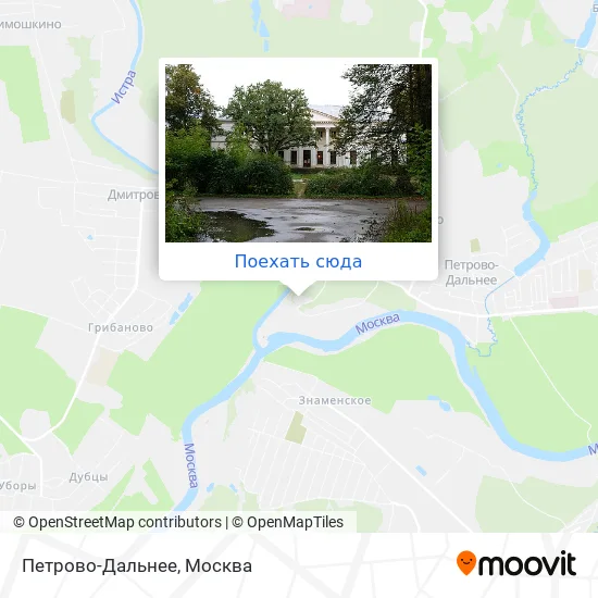 Карта Петрово-Дальнее