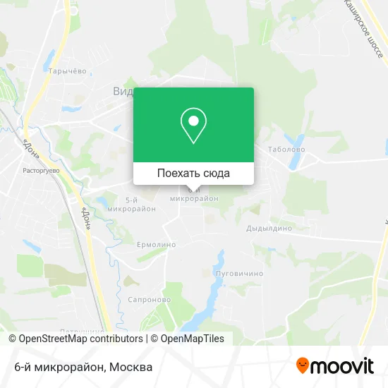 Карта 6-й микрорайон
