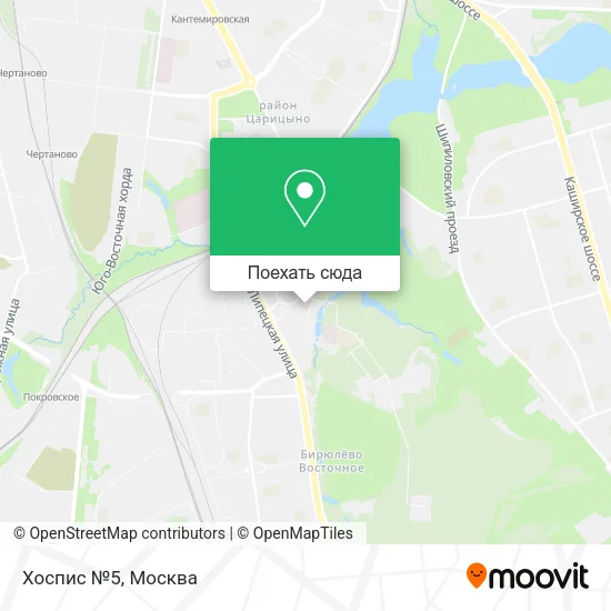 Карта Хоспис №5