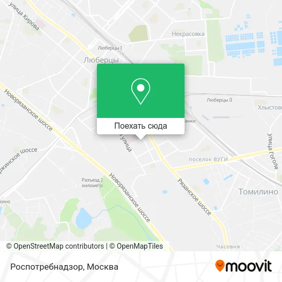Карта Роспотребнадзор