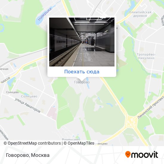 Карта Говорово