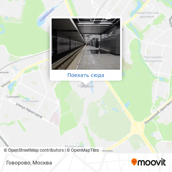 Карта Говорово