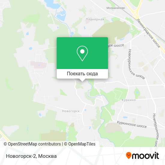 Карта Новогорск-2