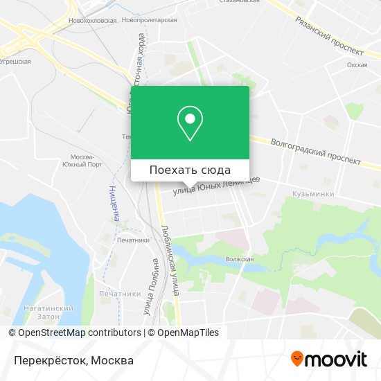Карта Перекрёсток