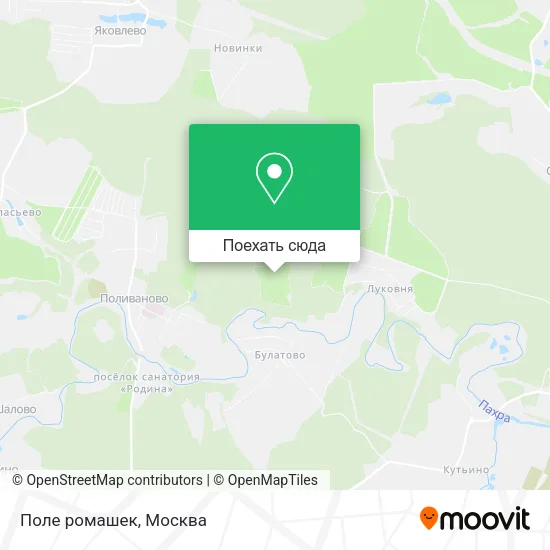 Карта Поле ромашек