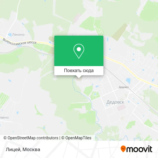 Карта Лицей