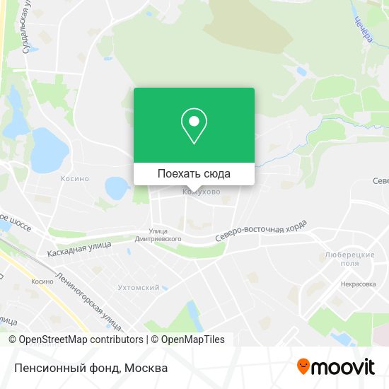 Карта Пенсионный фонд