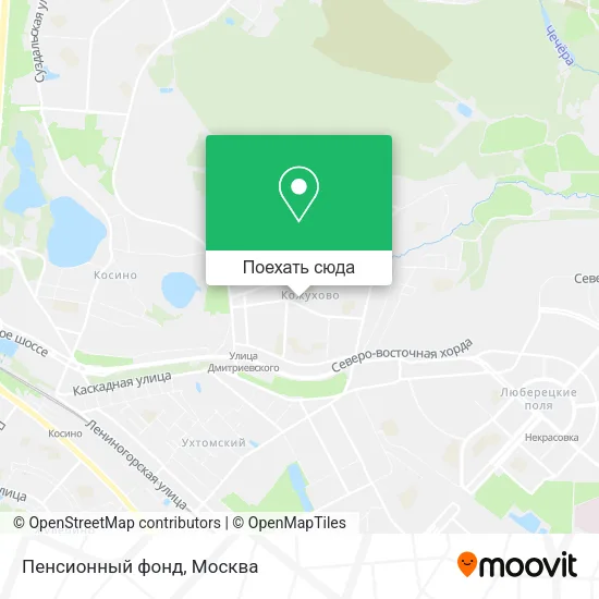 Карта Пенсионный фонд
