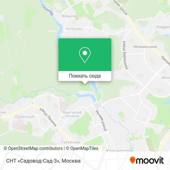 Карта СНТ «Садовод-Сад-3»