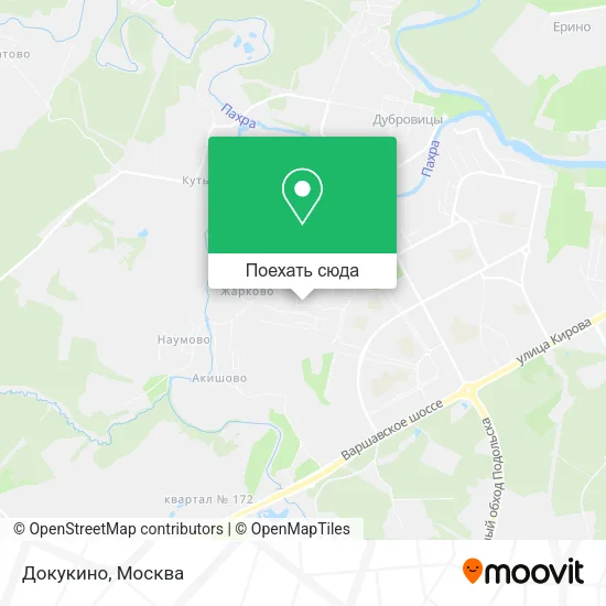 Карта Докукино