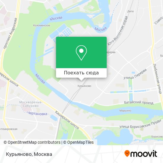 Карта Курьяново