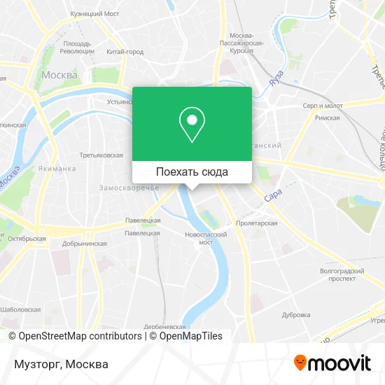 Карта Музторг