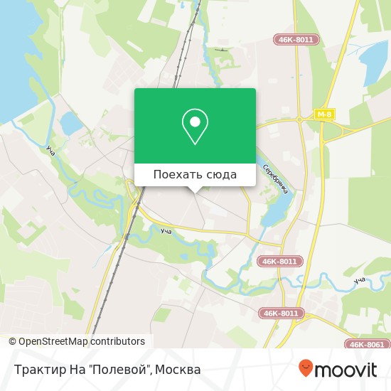 Карта Трактир На "Полевой"
