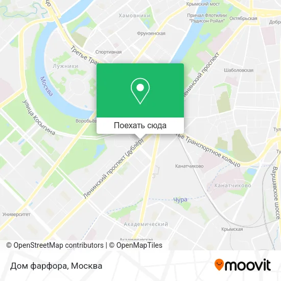 Карта Дом фарфора