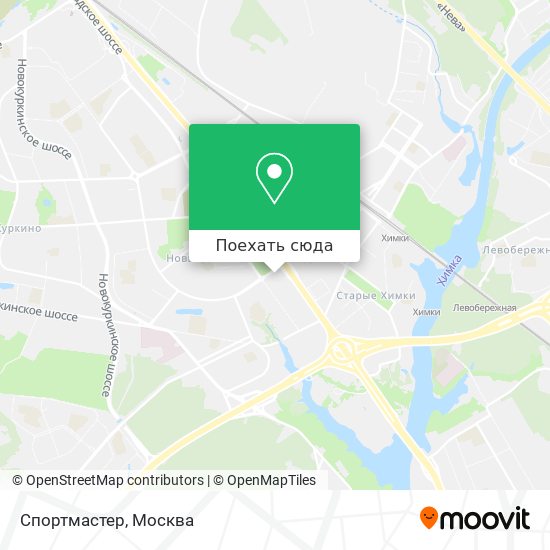 Карта Спортмастер
