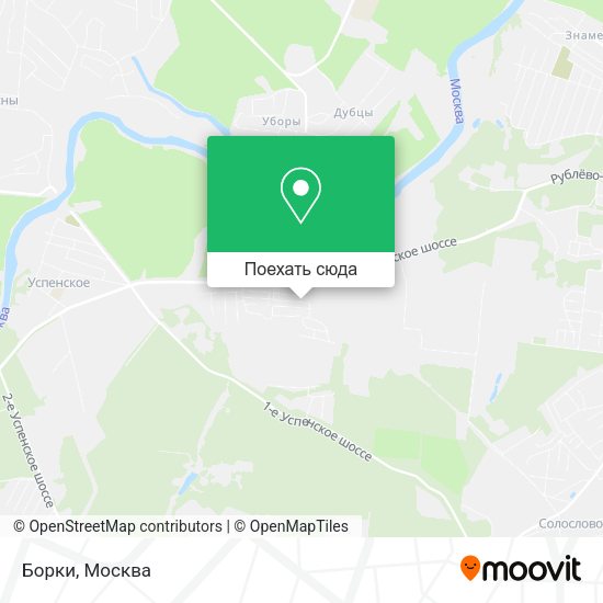 Карта Борки