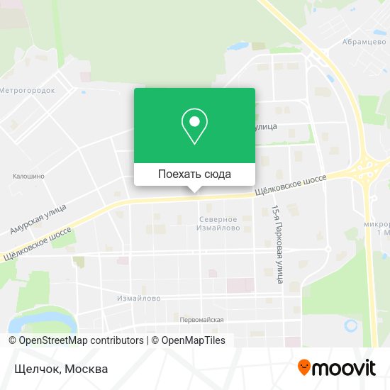 Карта Щелчок