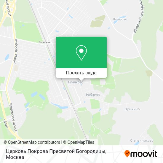 Карта Церковь Покрова Пресвятой Богородицы