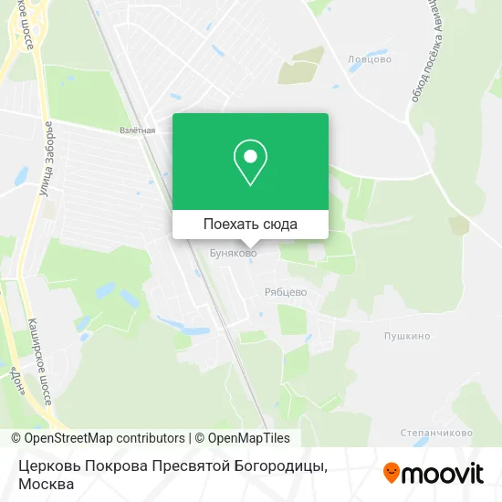 Карта Церковь Покрова Пресвятой Богородицы