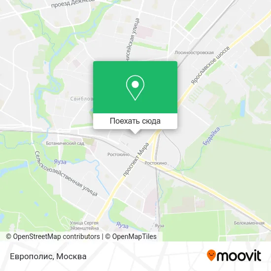 Карта Европолис