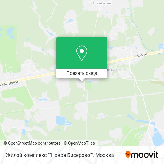 Карта Жилой комплекс ""Новое Бисерово""