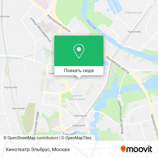 Карта Кинотеатр Эльбрус