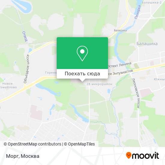 Карта Морг