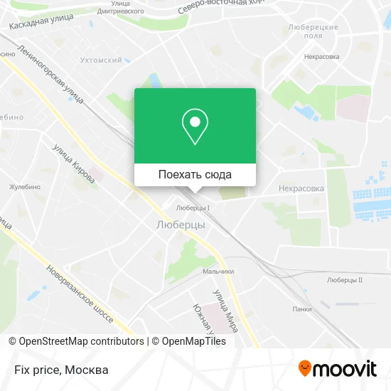 Карта Fix price