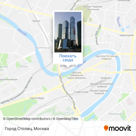 Карта Город Столиц