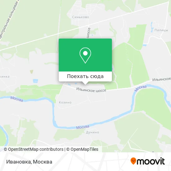 Карта Ивановка