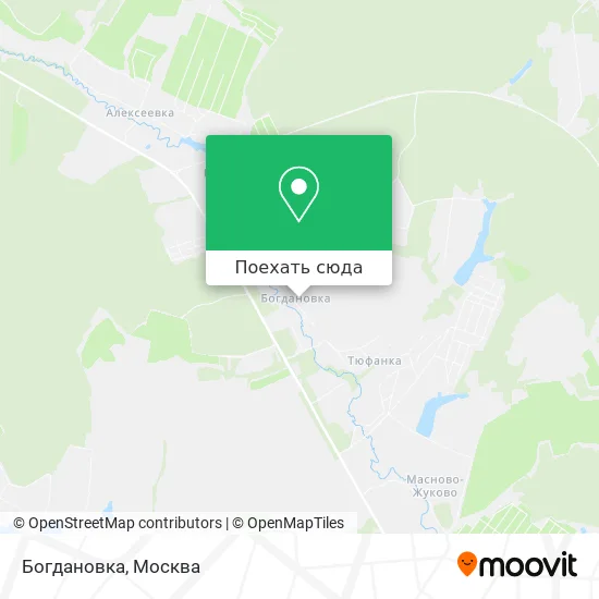 Карта Богдановка