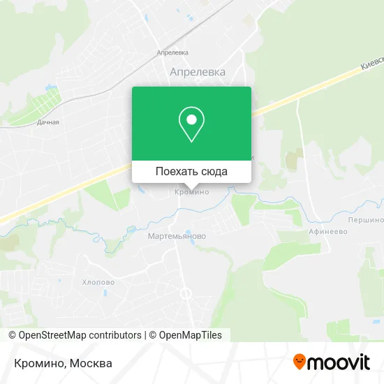 Карта Кромино