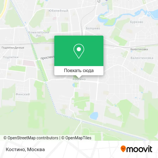 Карта Костино