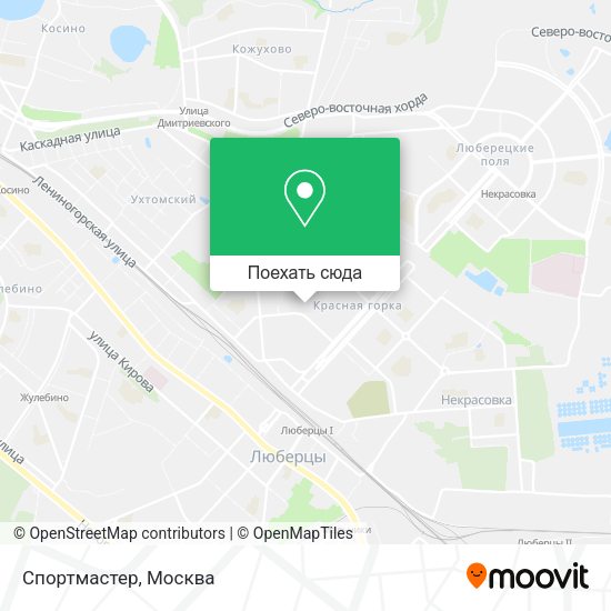 Карта Спортмастер