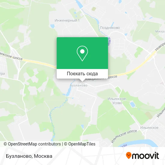 Карта Бузланово