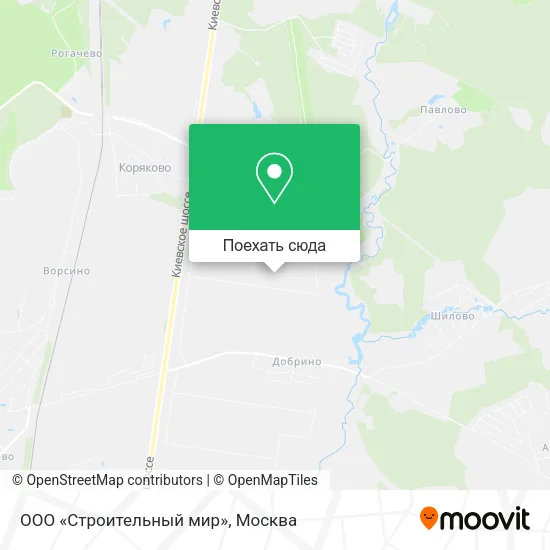 Карта ООО «Строительный мир»