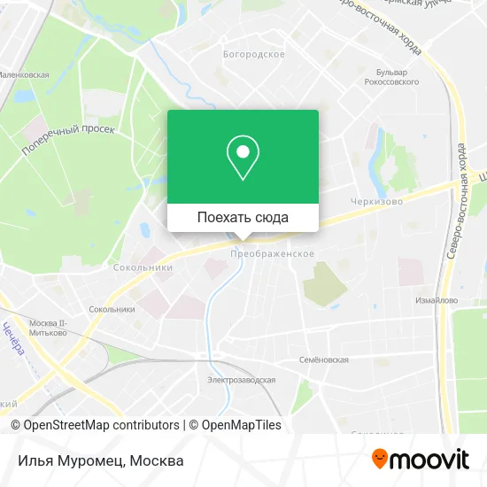 Карта Илья Муромец