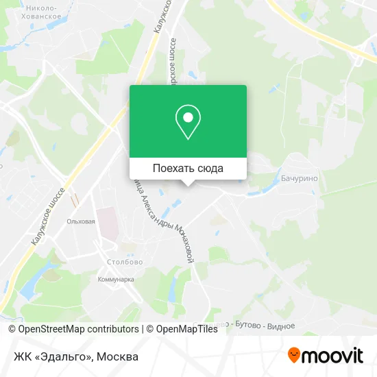 Карта ЖК «Эдальго»