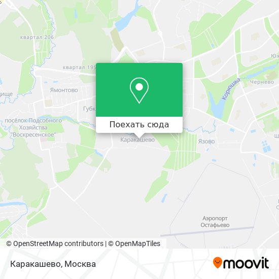 Карта Каракашево