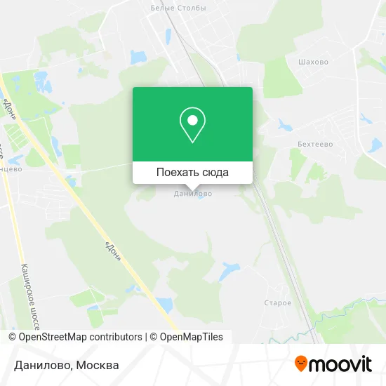 Карта Данилово